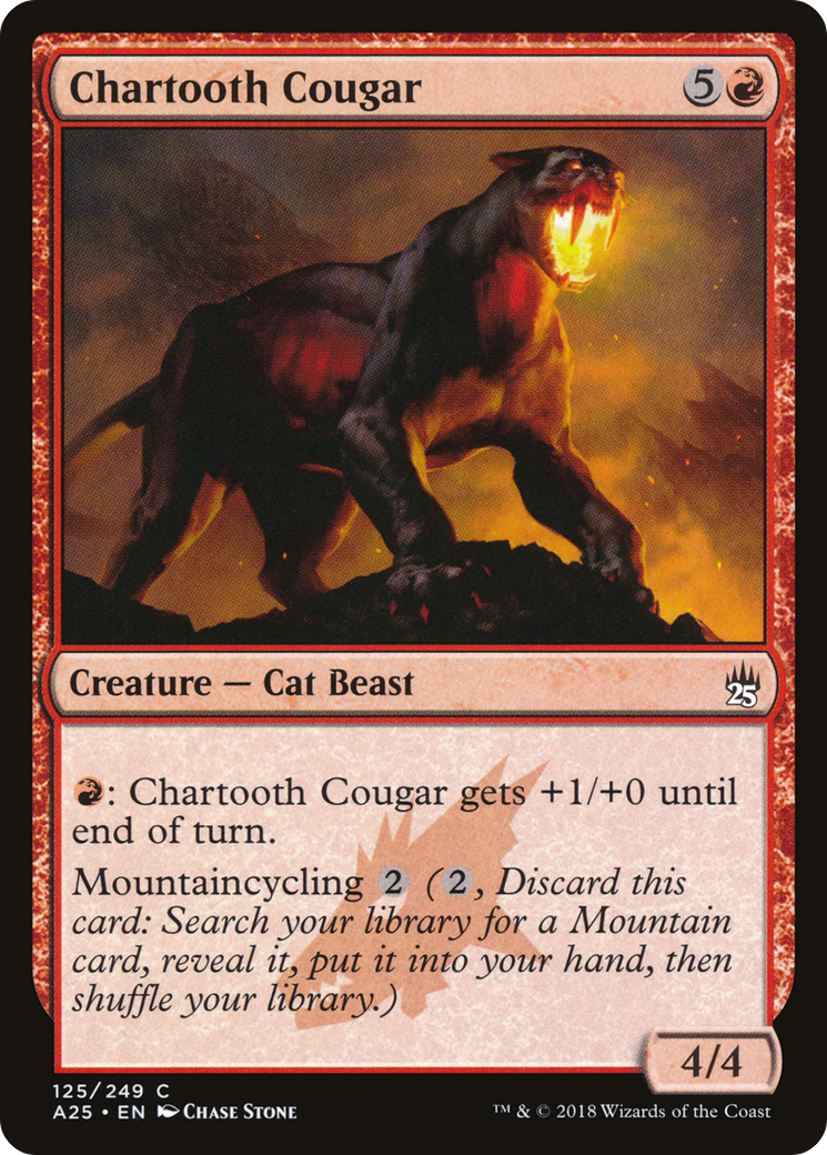 Chartooth Cougar (125) - Masters 25
