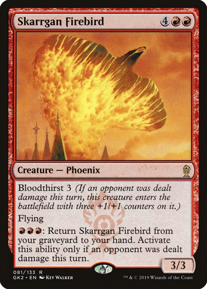 Skarrgan Firebird [Ravnica Allegiance Guild Kit] | Silver Goblin