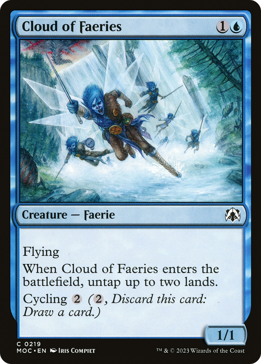 Cloud of Faeries (219) - March of the Machine Commander