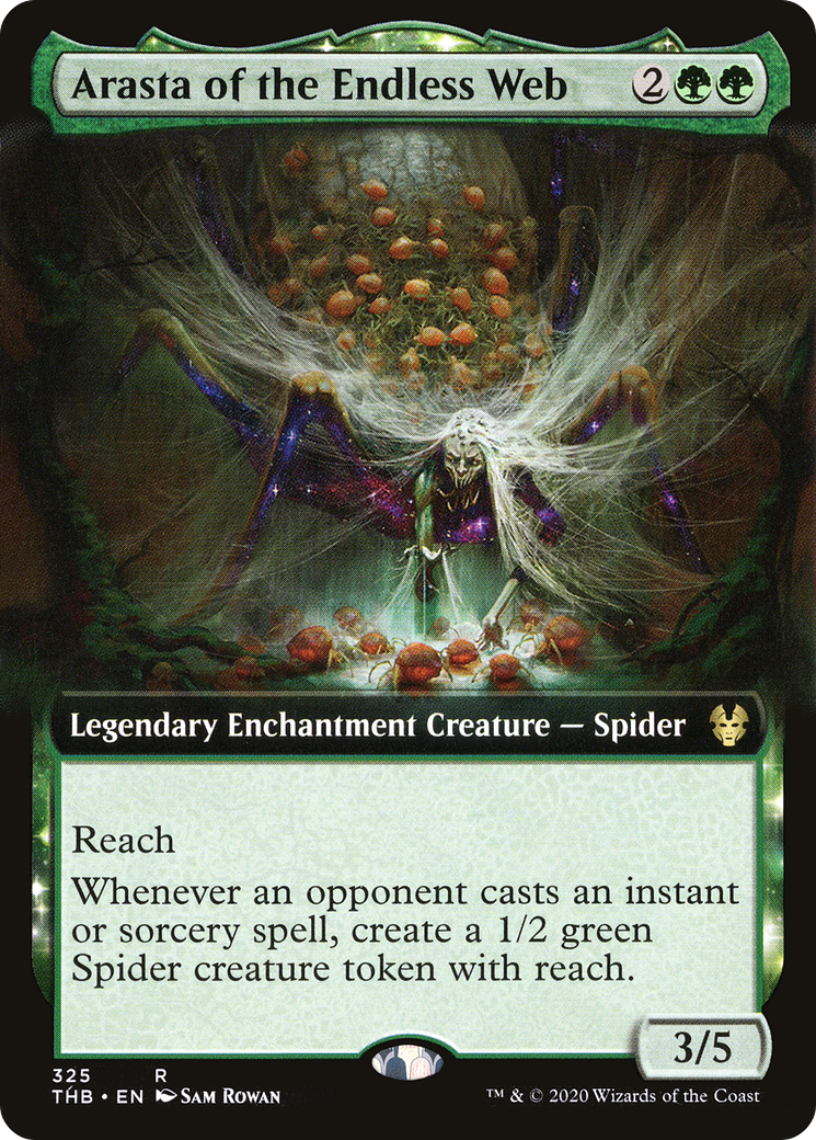 Arasta of the Endless Web (Extended Art) (325) - Theros Beyond Death