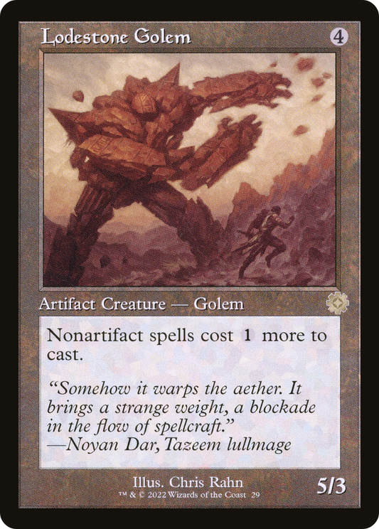 Lodestone Golem (Retro) (029) - The Brothers' War Retro Artifacts