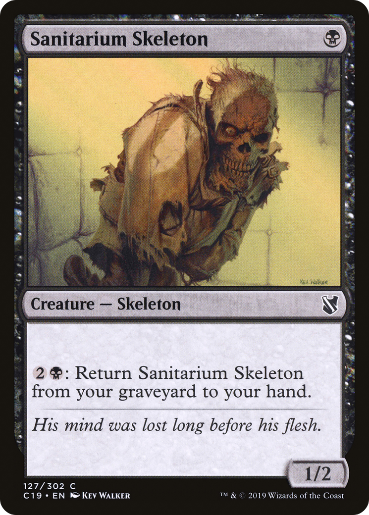 Sanitarium Skeleton (127) - Commander 2019