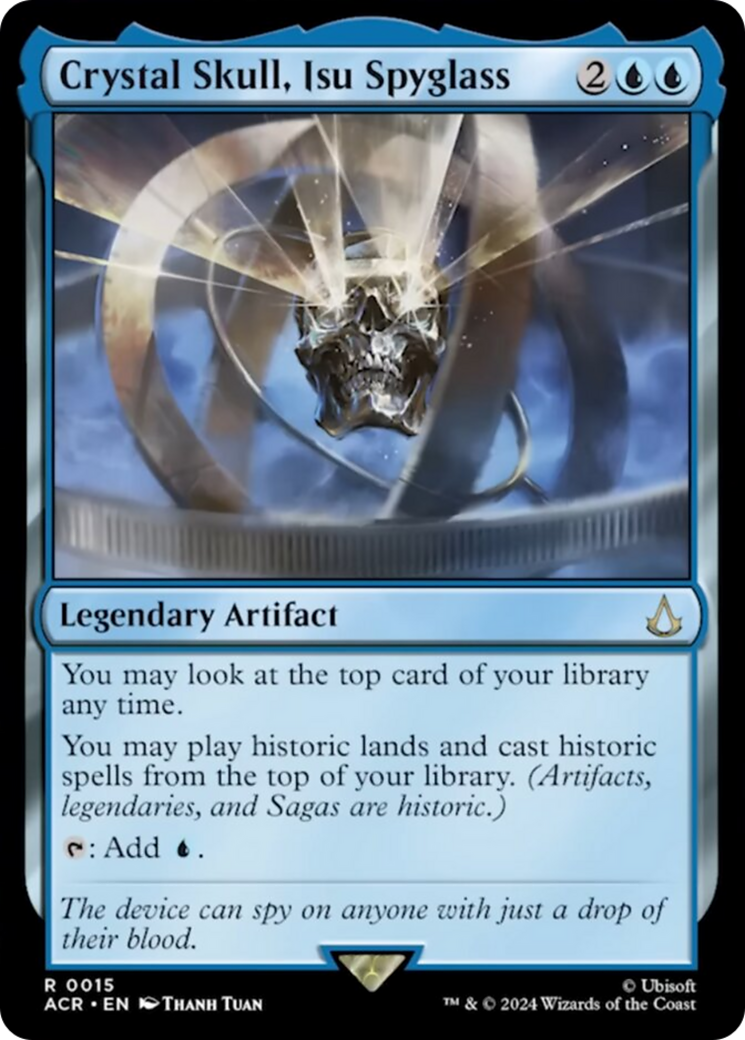 Crystal Skull, Isu Spyglass (Extended Art) [Assassin's Creed] | Silver Goblin