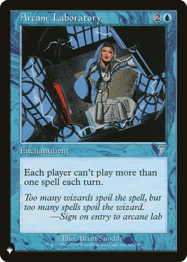 Arcane Laboratory (Retro) (7ED-60) - The List