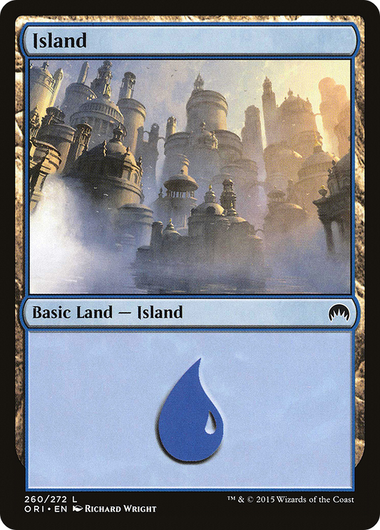 Island (260) [Magic Origins] Foil