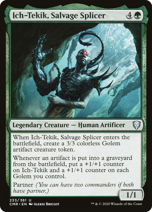 Ich-Tekik, Salvage Splicer (233) Foil - Commander Legends