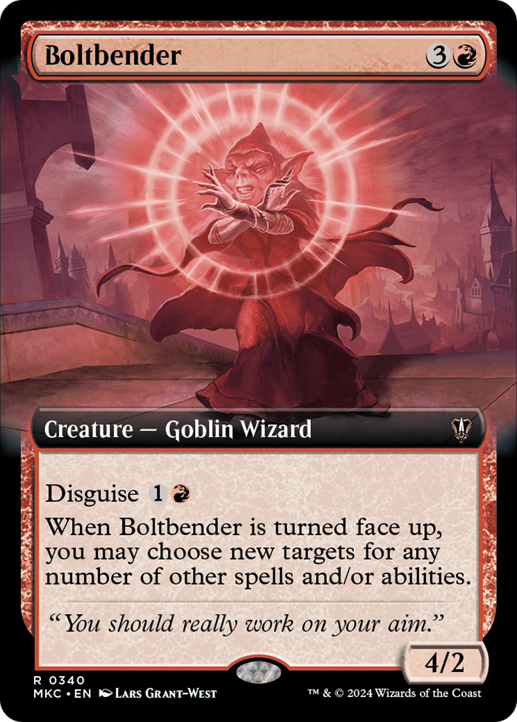 Boltbender (Extended Art) [Murders at Karlov Manor Commander] | Silver Goblin