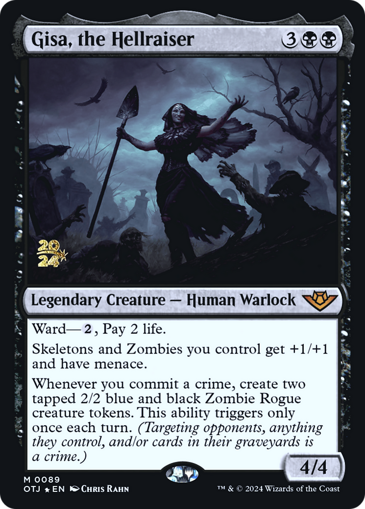Gisa, the Hellraiser (089) Foil - Outlaws of Thunder Junction Promos