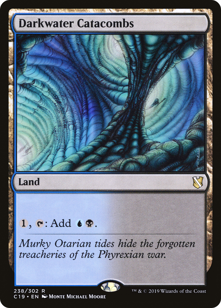Darkwater Catacombs (238) - Commander 2019