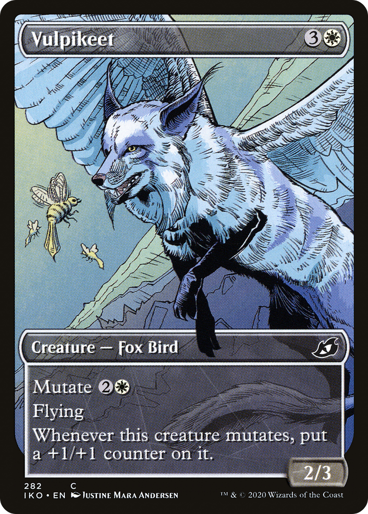 Vulpikeet (Showcase) (282) Foil - Ikoria: Lair of Behemoths