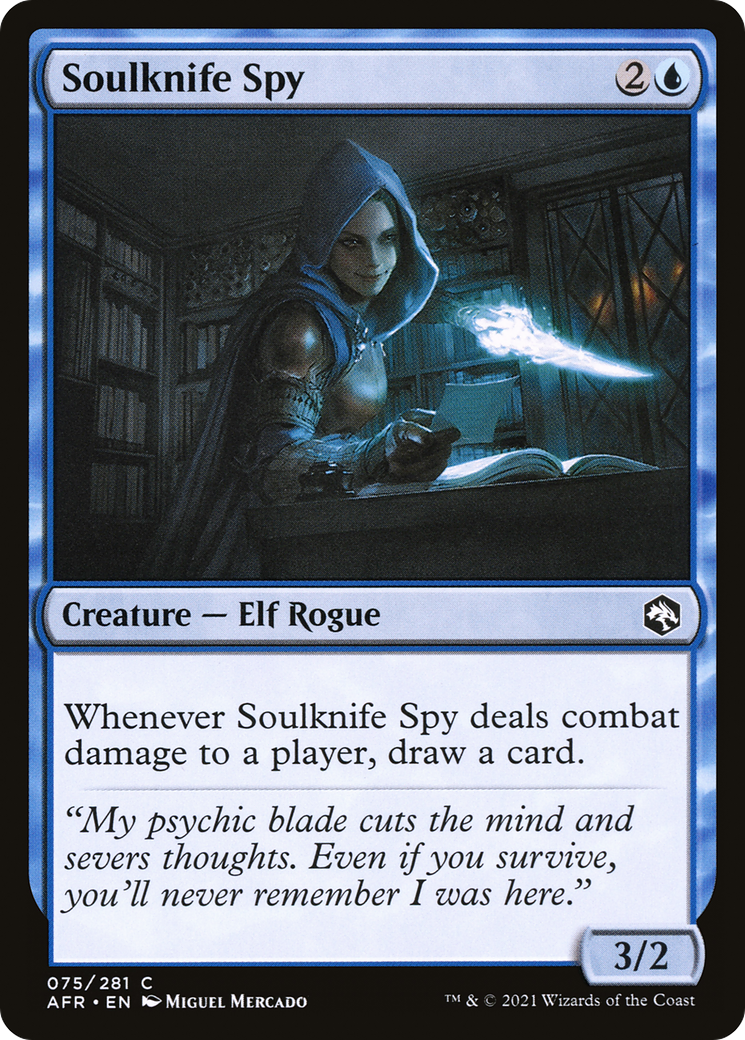 Soulknife Spy [Dungeons & Dragons: Adventures in the Forgotten Realms] Foil