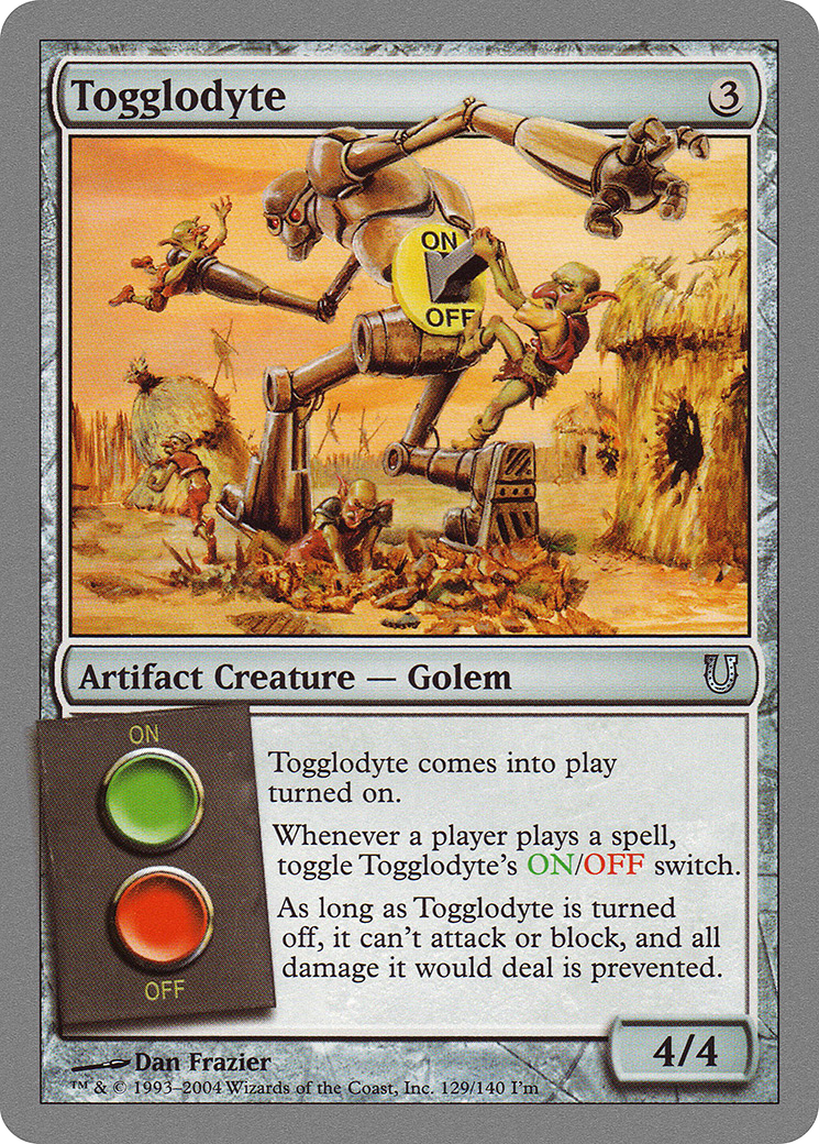 Togglodyte (129) - Unhinged