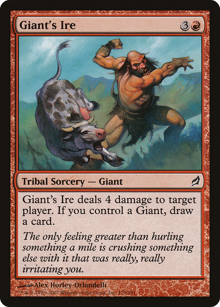 Giant's Ire (170) - Lorwyn
