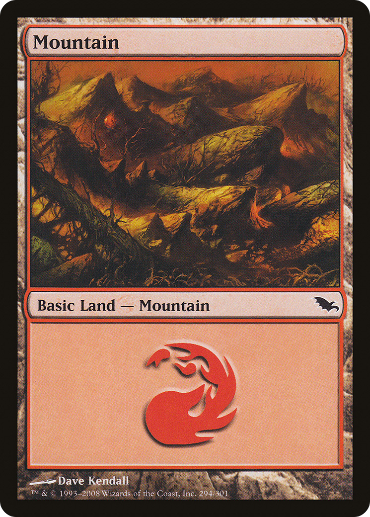 Mountain (294) Foil - Shadowmoor