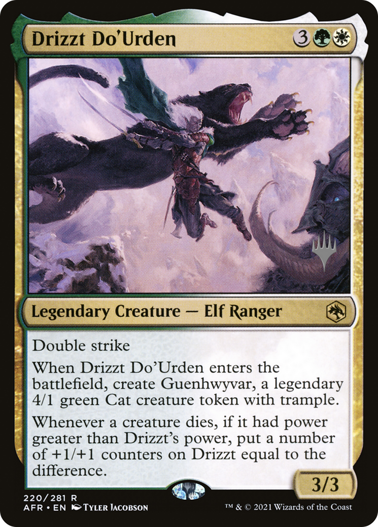 Drizzt Do'Urden (Promo Pack) [Dungeons & Dragons: Adventures in the Forgotten Realms Promos] | Silver Goblin