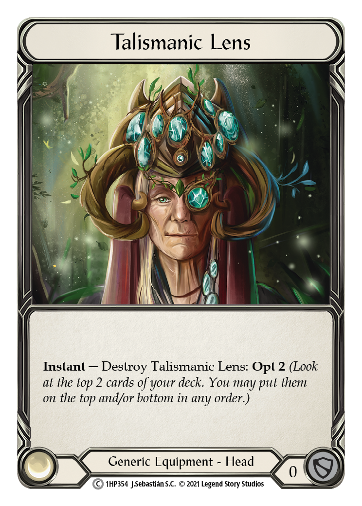 Talismanic Lens [1HP354] (History Pack 1) | Silver Goblin