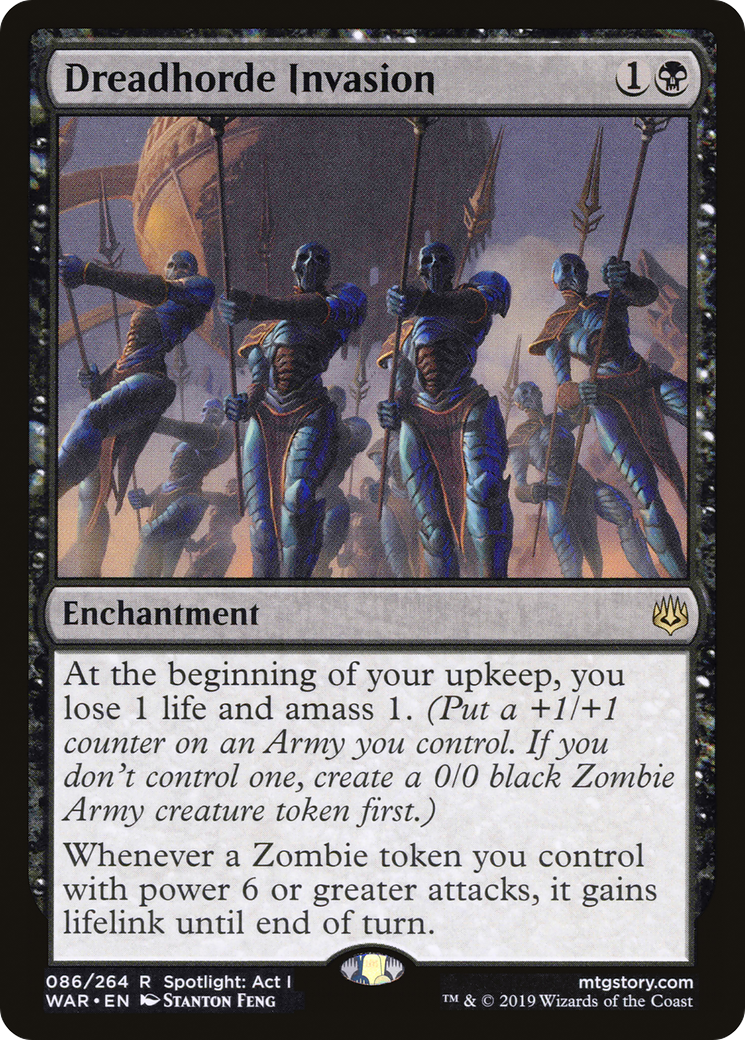 Dreadhorde Invasion (086) Foil - War of the Spark