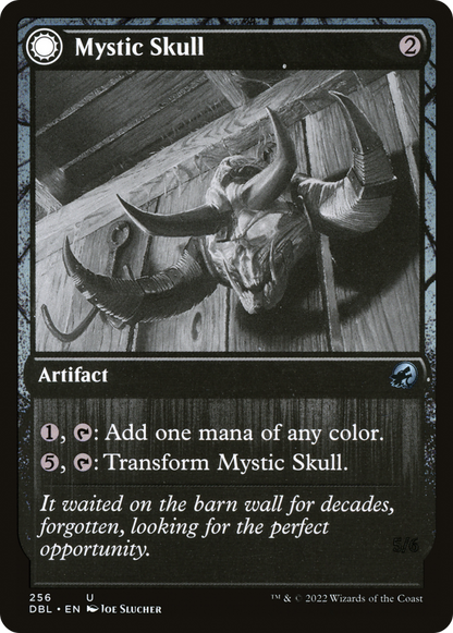 Mystic Skull // Mystic Monstrosity (256) - Innistrad: Double Feature