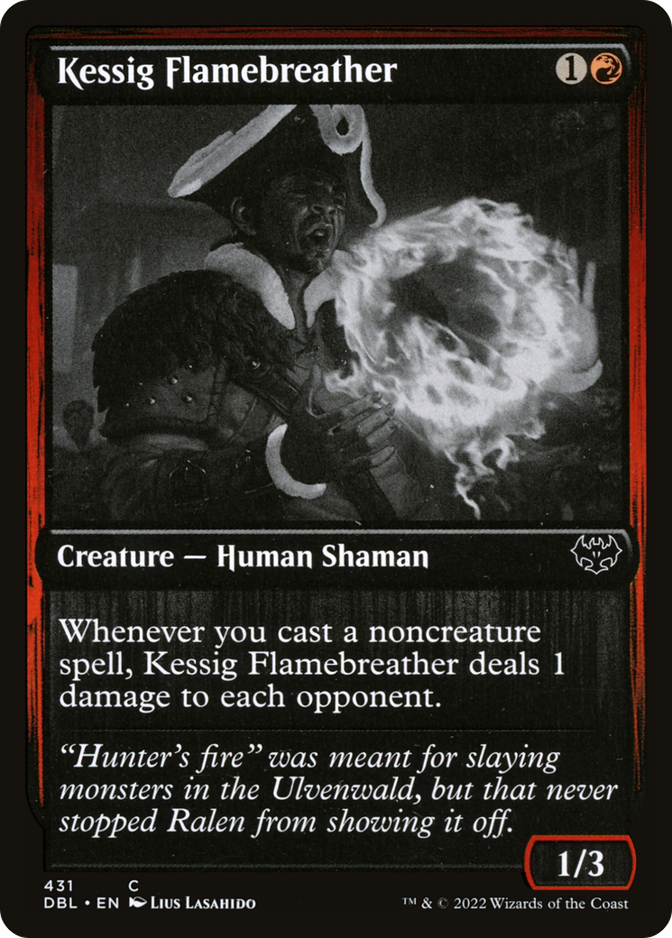 Kessig Flamebreather (431) Foil - Innistrad: Double Feature