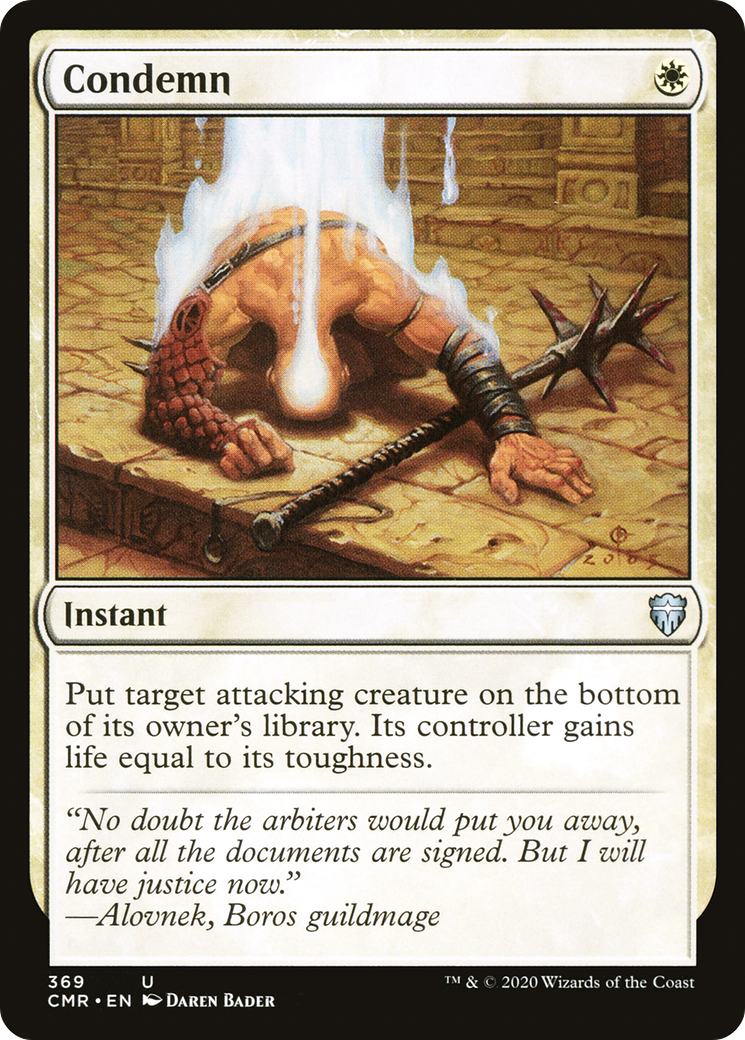 Condemn (369) - Commander Legends