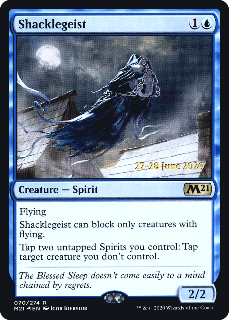 Shacklegeist (070) Foil - Core Set 2021 Promos