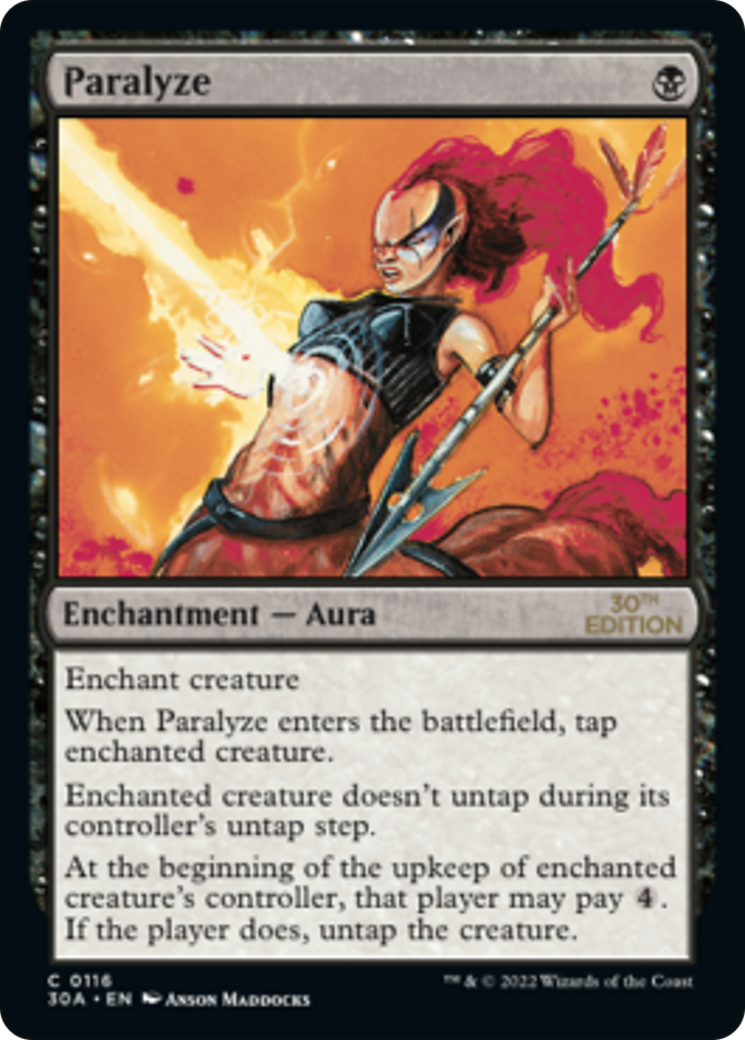 Paralyze (116) - 30th Anniversary Edition