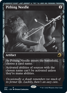 Pithing Needle [Innistrad: Double Feature] | Silver Goblin