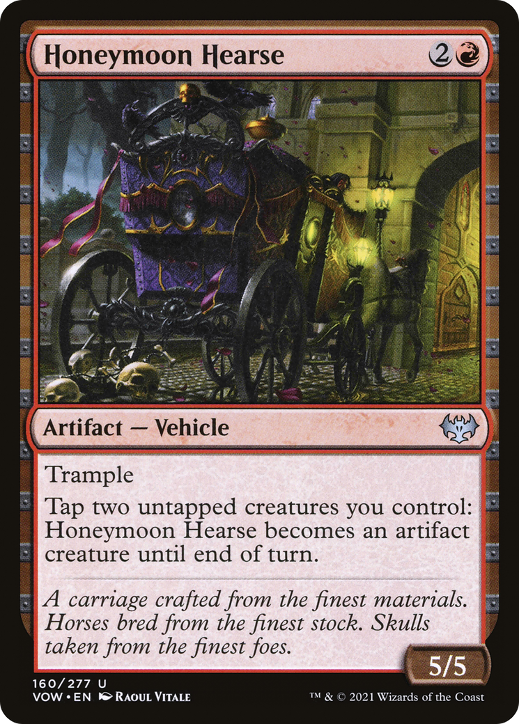 Honeymoon Hearse [Innistrad: Crimson Vow] | Silver Goblin