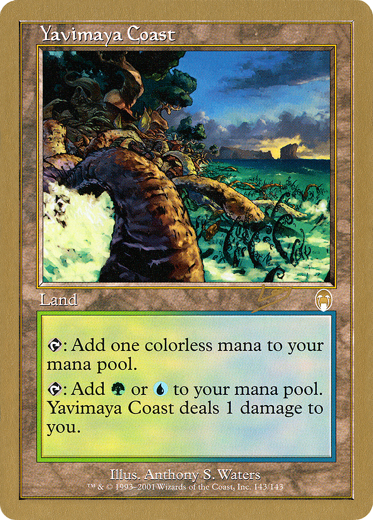 Yavimaya Coast - 2002 Raphael Levy (APC) (Retro) - World Championship Decks 2002