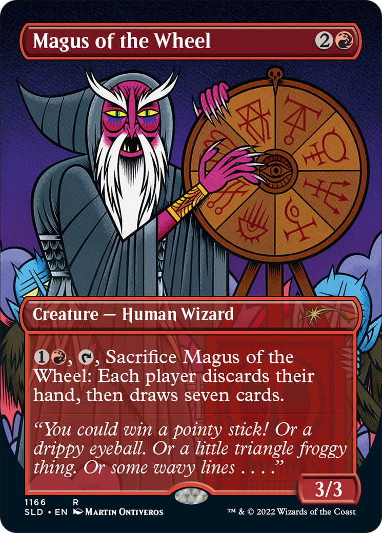 Magus of the Wheel (Borderless) [Secret Lair Drop Series] | Silver Goblin