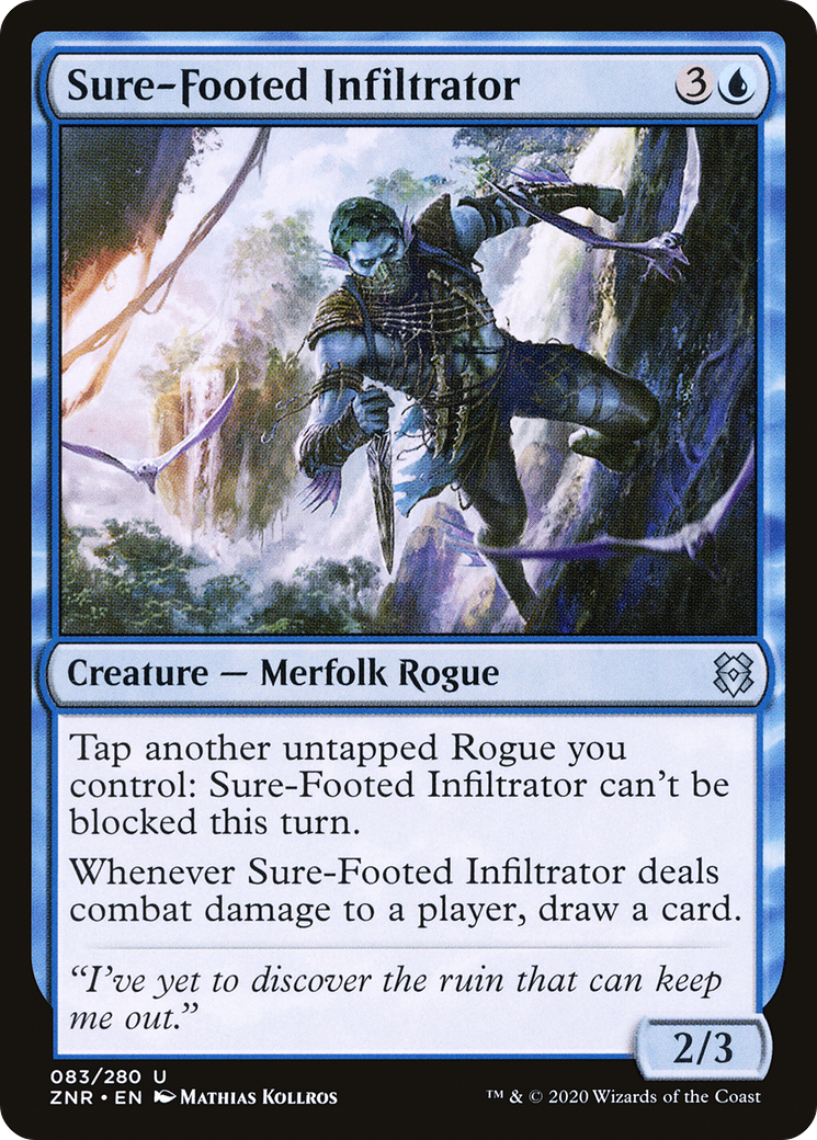 Sure-Footed Infiltrator (083) - Zendikar Rising