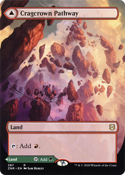 Cragcrown Pathway // Timbercrown Pathway (Showcase) (287) - Zendikar Rising