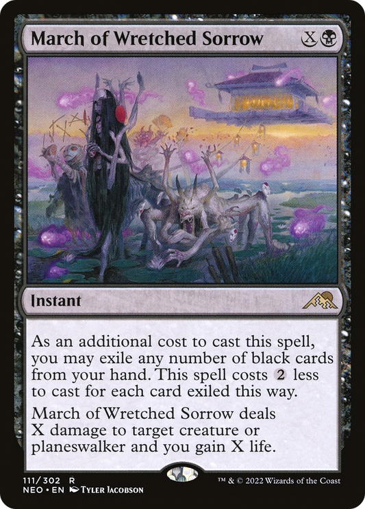 March of Wretched Sorrow (111) - Kamigawa: Neon Dynasty