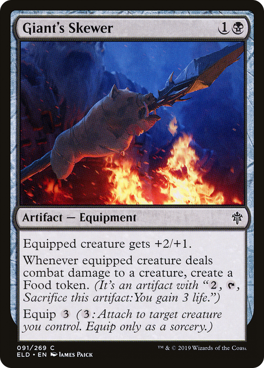 Giant's Skewer (091) - Throne of Eldraine
