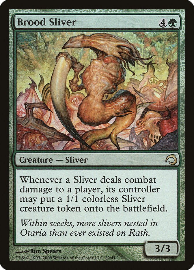 Brood Sliver [Premium Deck Series: Slivers] | Silver Goblin