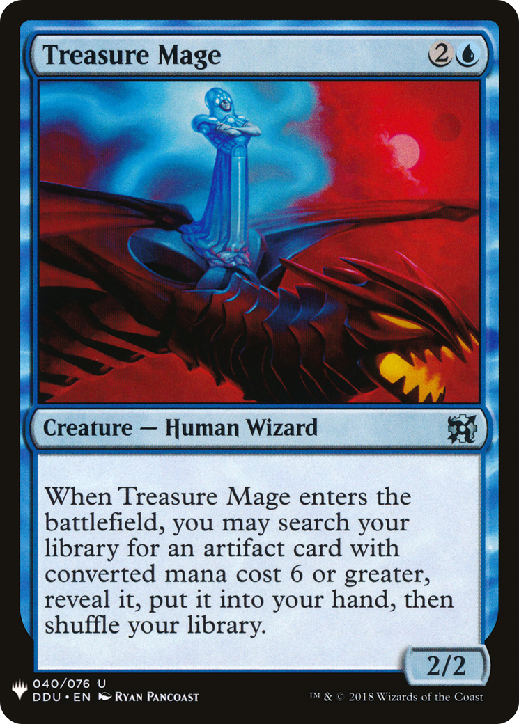 Treasure Mage (DDU-40) - The List