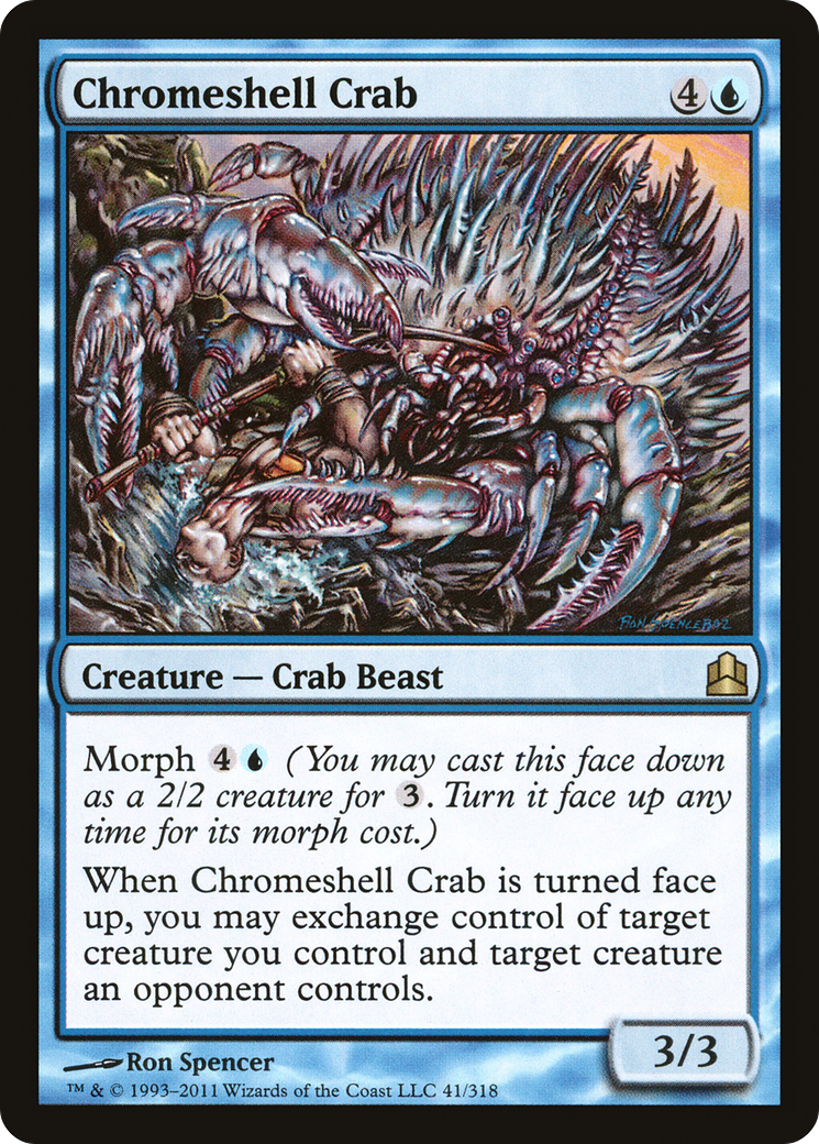 Chromeshell Crab (041) - Commander 2011