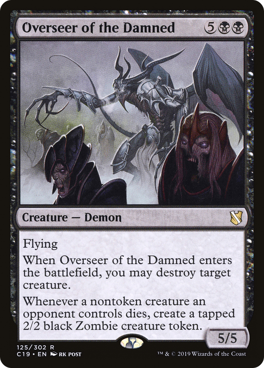 Overseer of the Damned (125) - Commander 2019