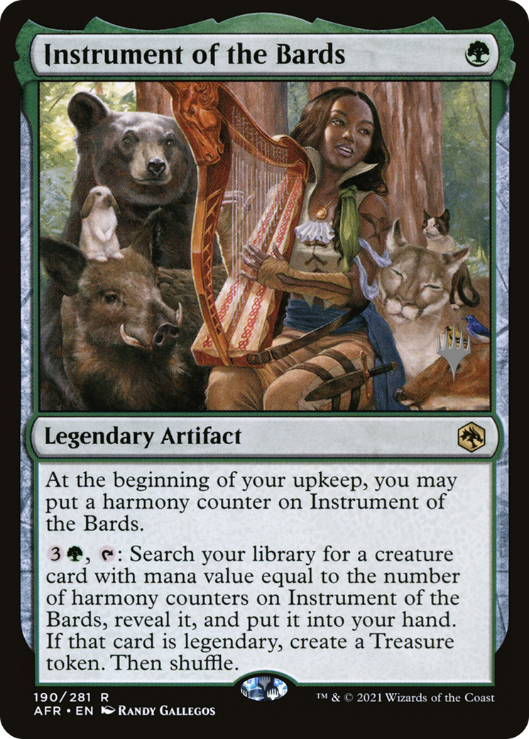 Instrument of the Bards (190) - Adventures in the Forgotten Realms Promos