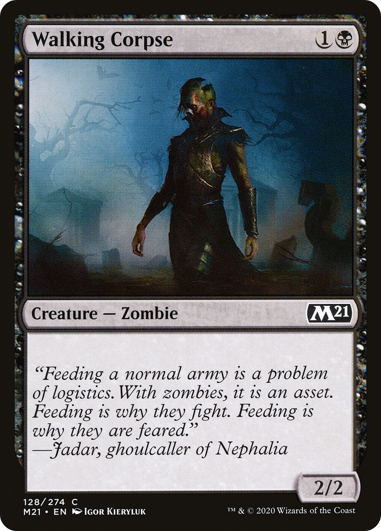 Walking Corpse (128) - Core Set 2021