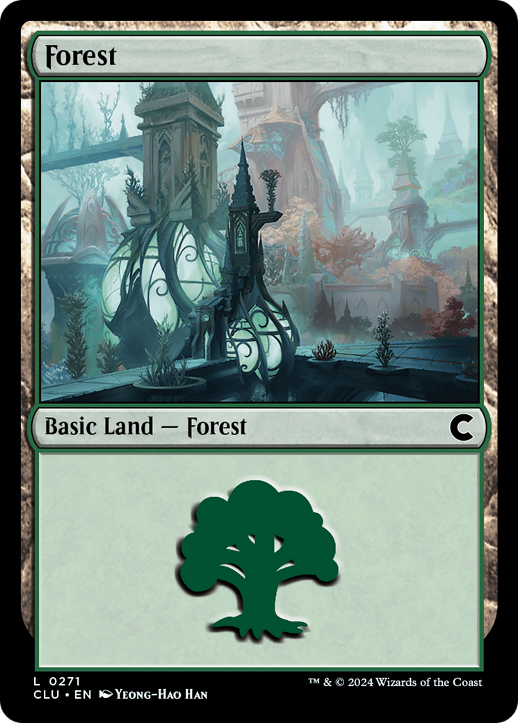 Forest (271) - Ravnica: Clue Edition