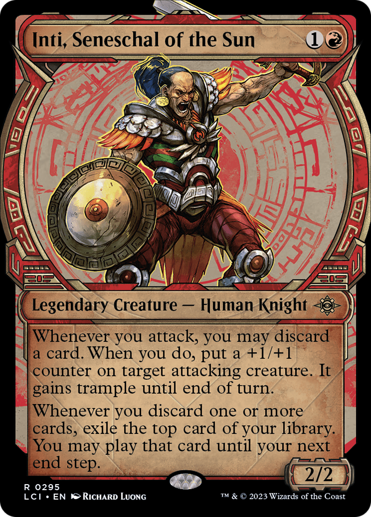 Inti, Seneschal of the Sun (Showcase) (295) - The Lost Caverns of Ixalan