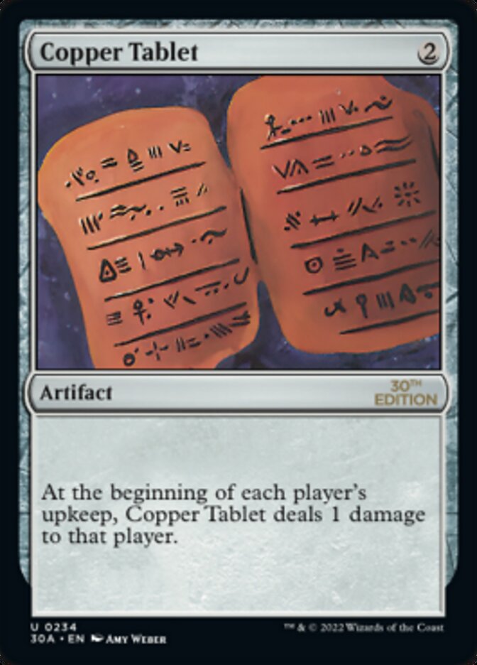 Copper Tablet (234) - 30th Anniversary Edition