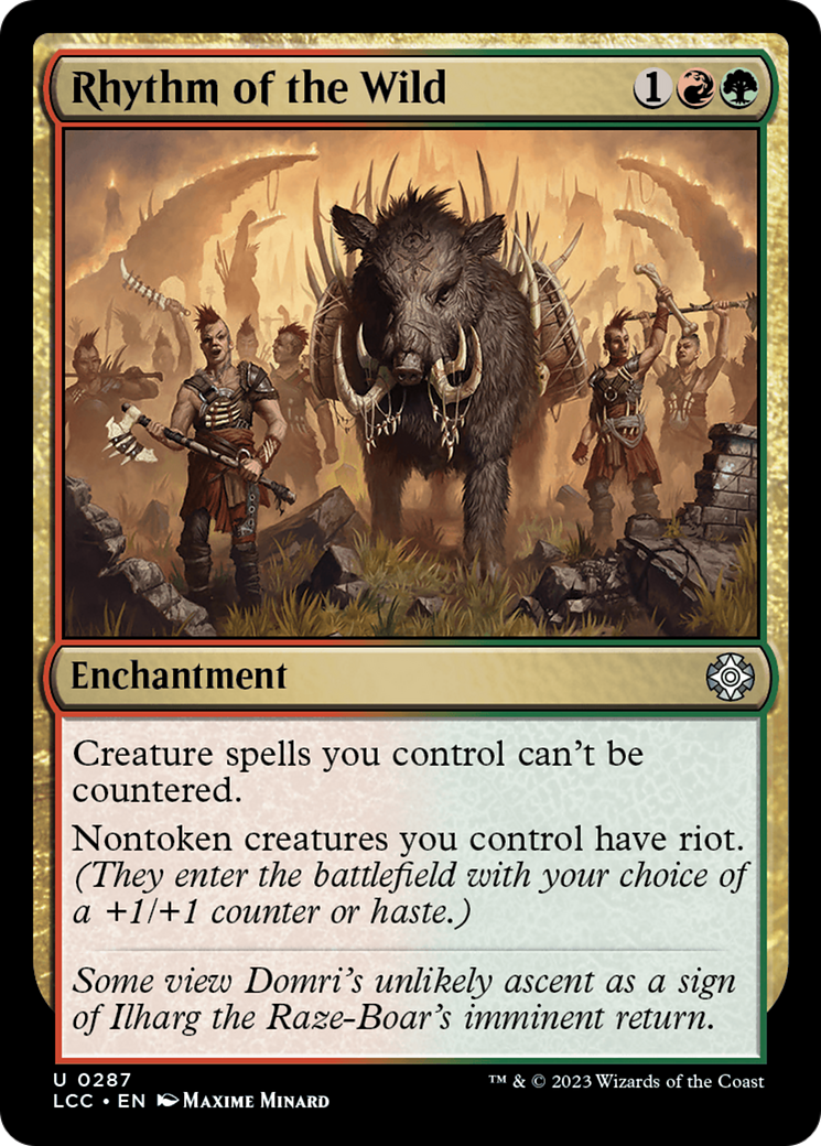 Rhythm of the Wild [The Lost Caverns of Ixalan Commander] | Silver Goblin