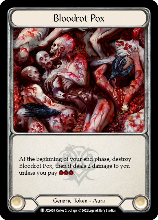 Bloodrot Pox [AZL028] (Outsiders Azalea Blitz Deck) | Silver Goblin