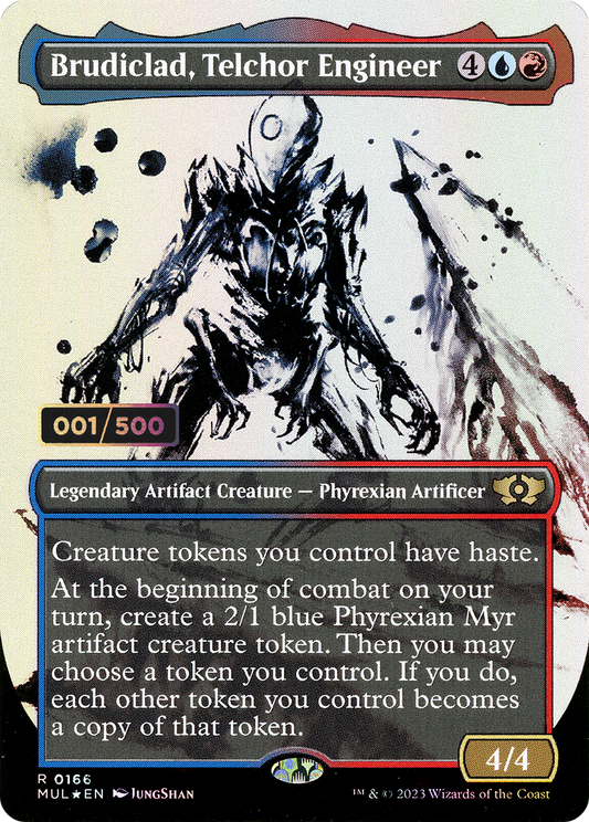 Brudiclad, Telchor Engineer (Showcase) (166z) Foil - Multiverse Legends