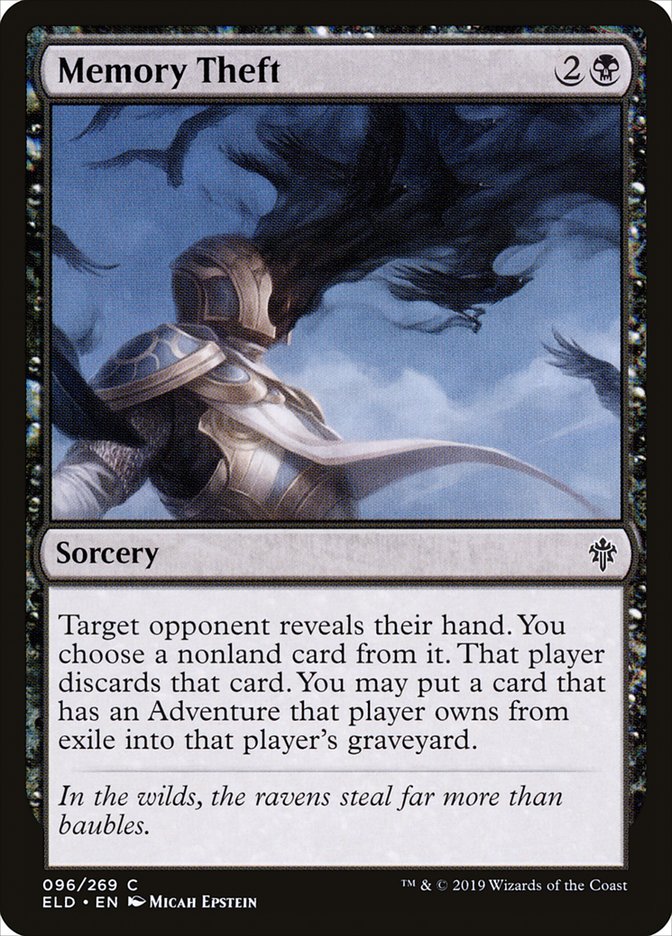 Memory Theft [Throne of Eldraine] | Silver Goblin