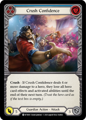 Crush Confidence (Blue) [U-WTR065] (Welcome to Rathe Unlimited)  Unlimited Rainbow Foil | Silver Goblin