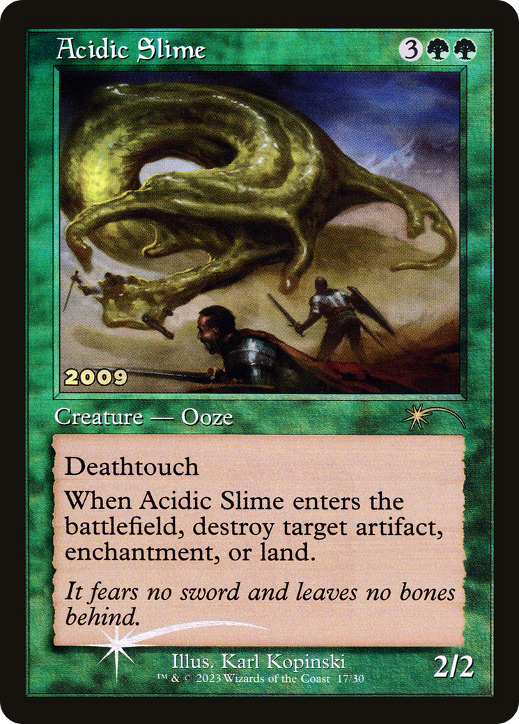 Acidic Slime [30th Anniversary Promos] Foil