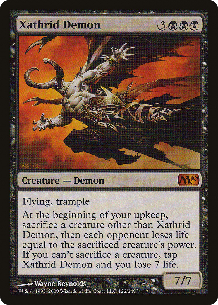 Xathrid Demon (122) Foil - Magic 2010